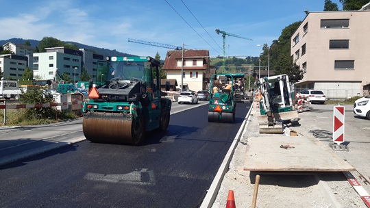 Kantonsstrasse K4, Kriens Zentrum bis Obernau (1. Etappe)