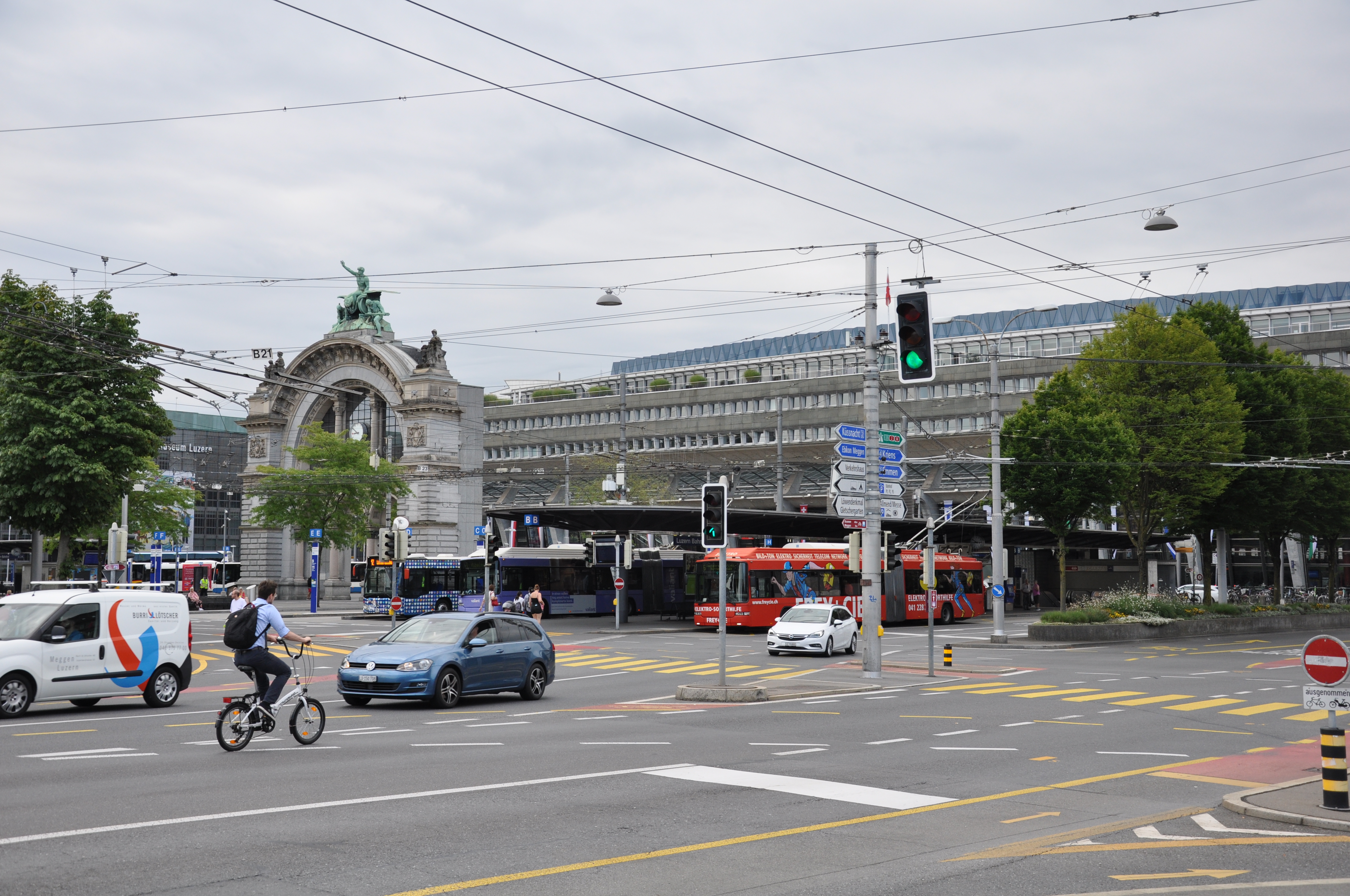 Bahnhofplatz Luzern 