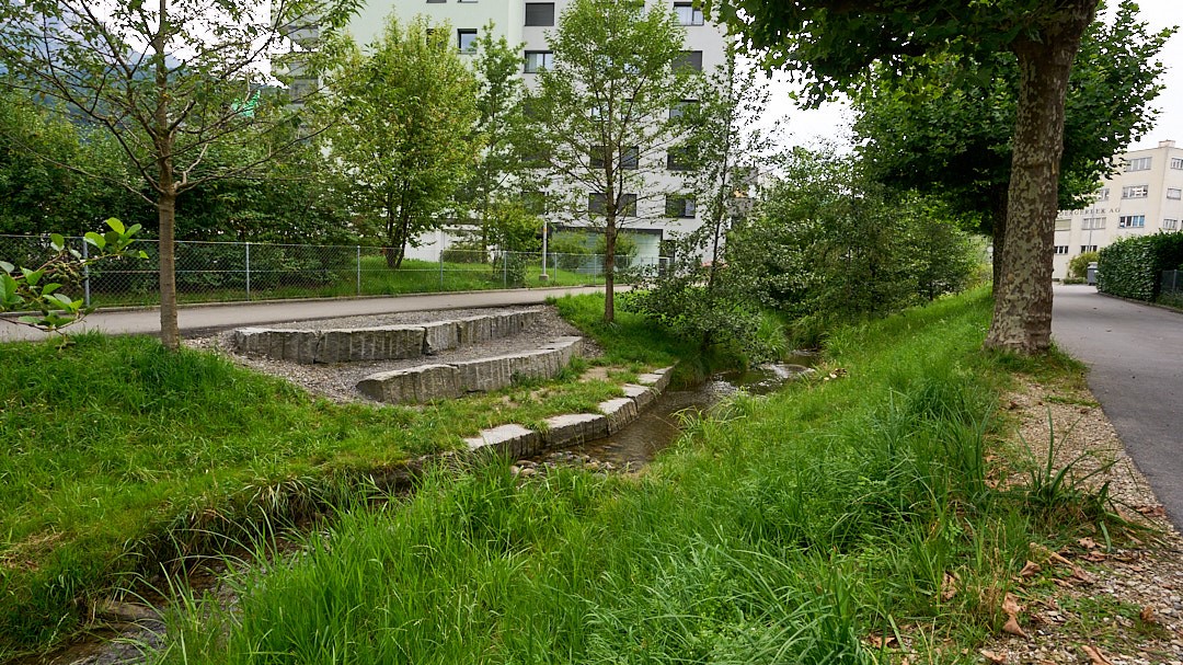 Gewässerzugang Steinibach Horw