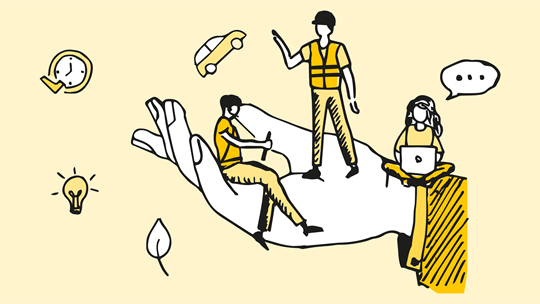 Die Vision der Dienststelle Verkehr und Infrastruktur